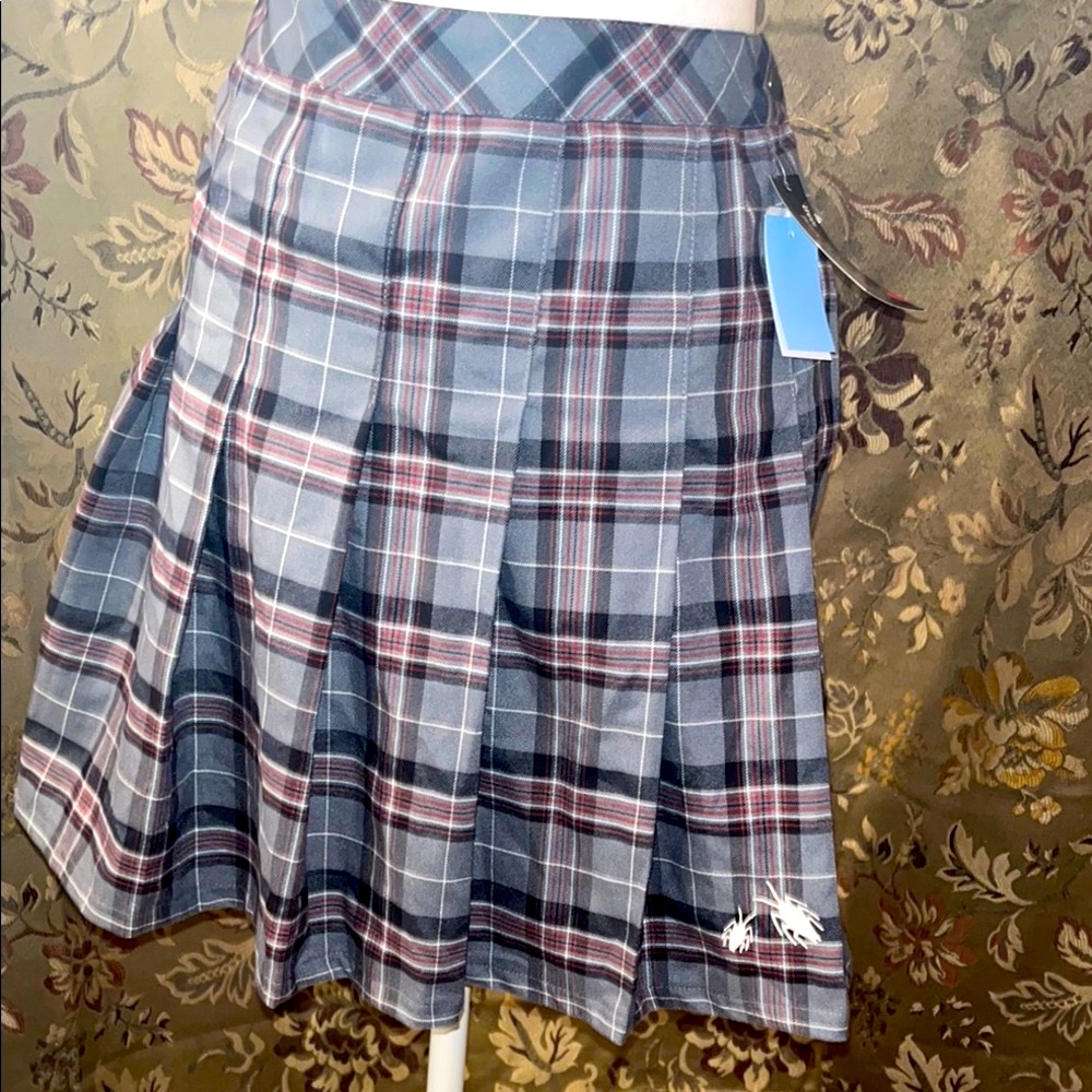 Beetle Juice Inspired By Astrid For Target Plaid Women's Skirt